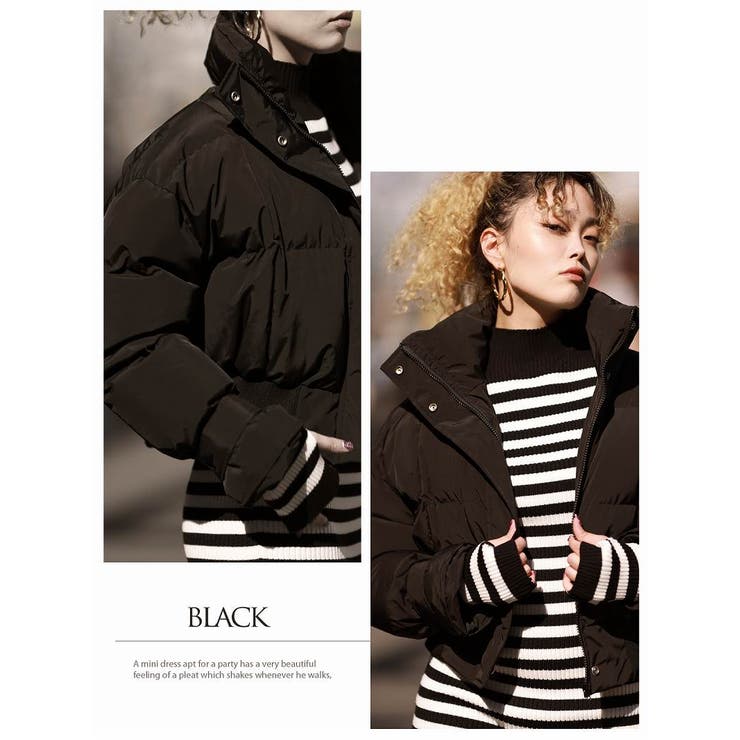 アウター ダウン ショート丈[品番：RV000010994]｜bombshell