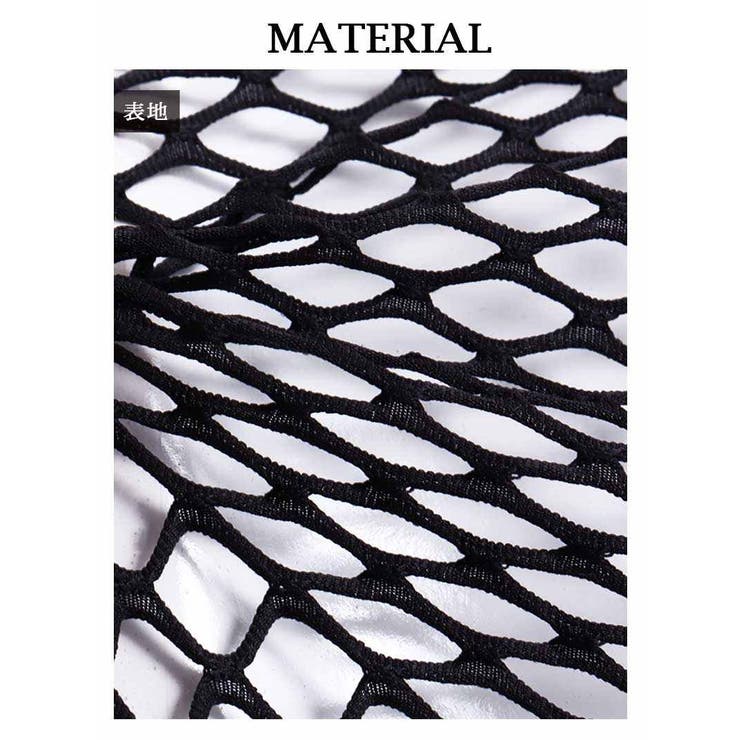 長袖カットソー メッシュ トップス | bombshell | 詳細画像10 