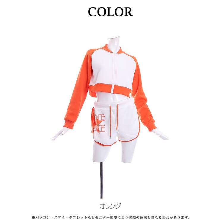 セットアップ ジャージ ショートパンツ[品番：RV000011013
