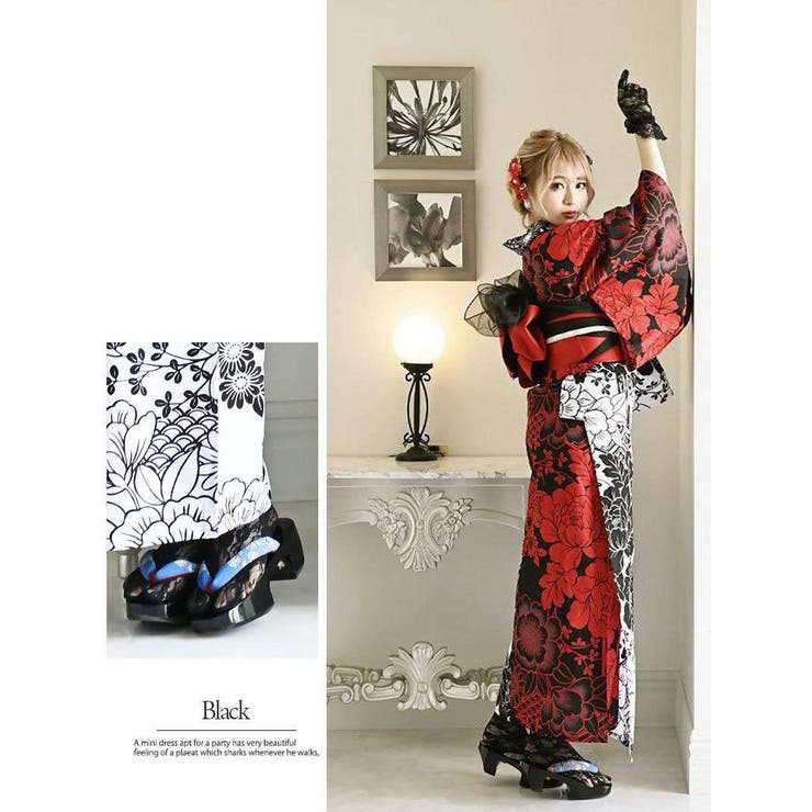 ブラック | 浴衣 足袋 レース | Ryuyu