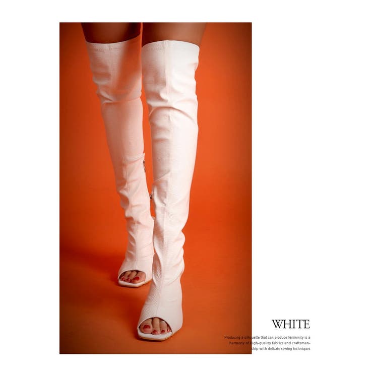 ホワイト | ブーツ ダンスシューズ フェイクレザー | bombshell