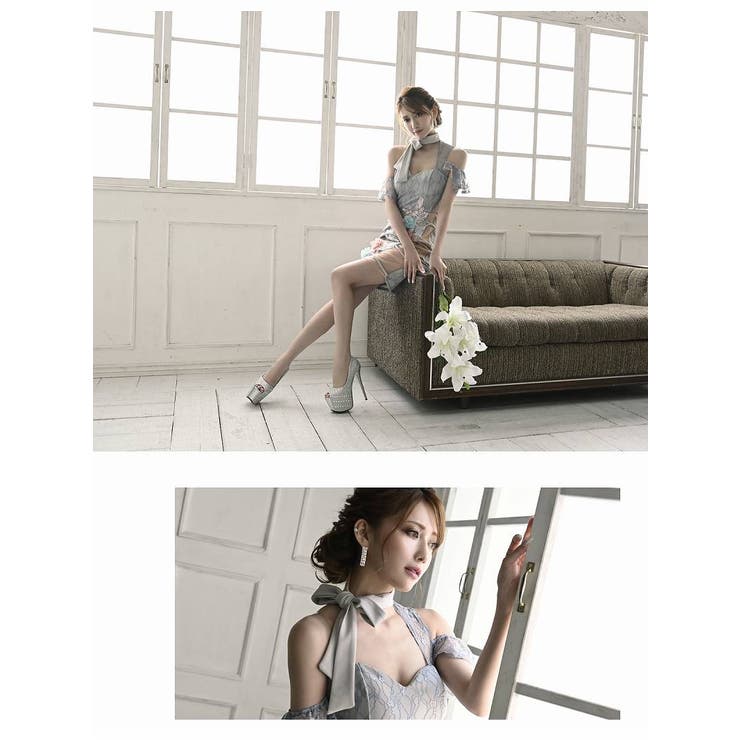 キャバドレス ミニ 立体フラワー | Ryuyu | 詳細画像7 