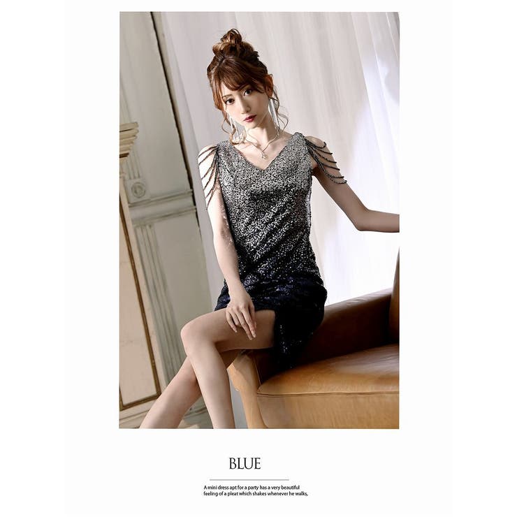 キャバドレス ミニ ミディ丈 | Ryuyu | 詳細画像8 