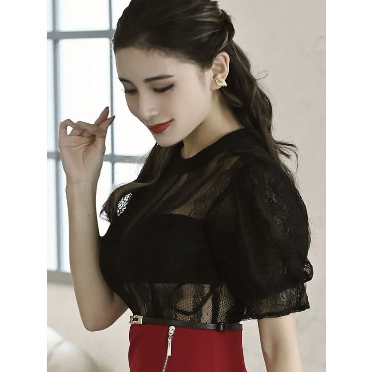 キャバドレス ミニ ジップ | Ryuyu | 詳細画像12 