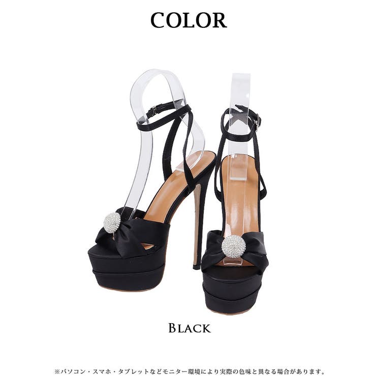 サンダル ヒール リボン | Ryuyu | 詳細画像5 