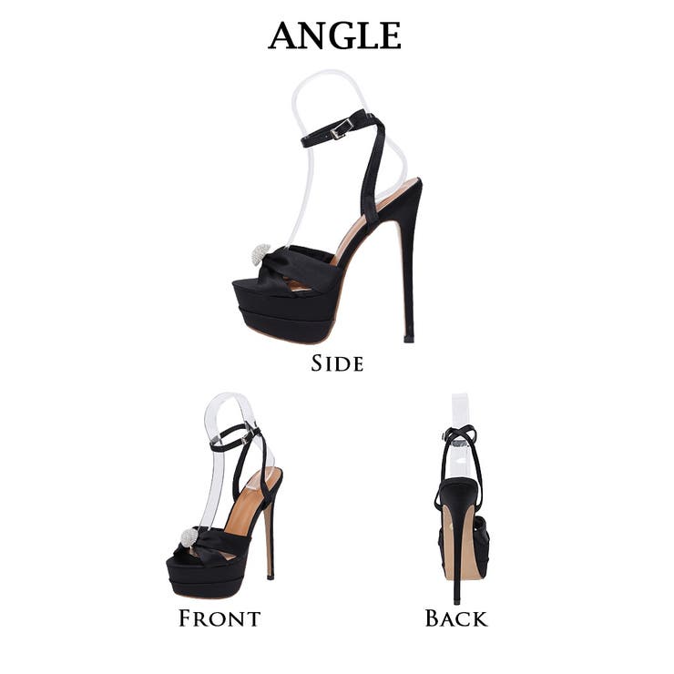 サンダル ヒール リボン | Ryuyu | 詳細画像6 