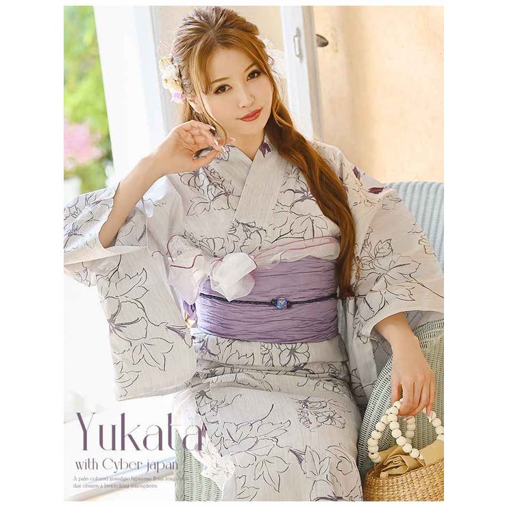 浴衣 白 朝顔 | Ryuyu | 詳細画像6 