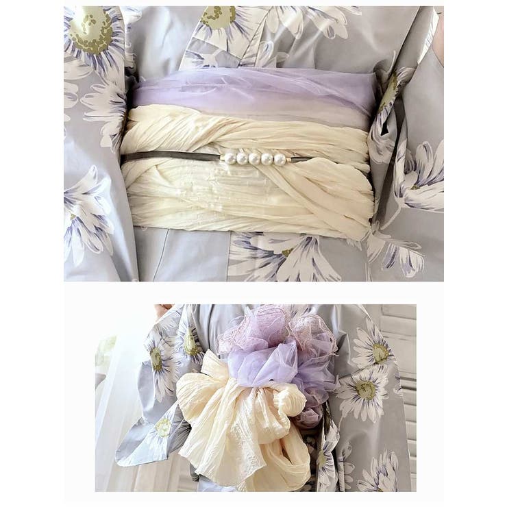 浴衣 グレー かわいい | Ryuyu | 詳細画像3 