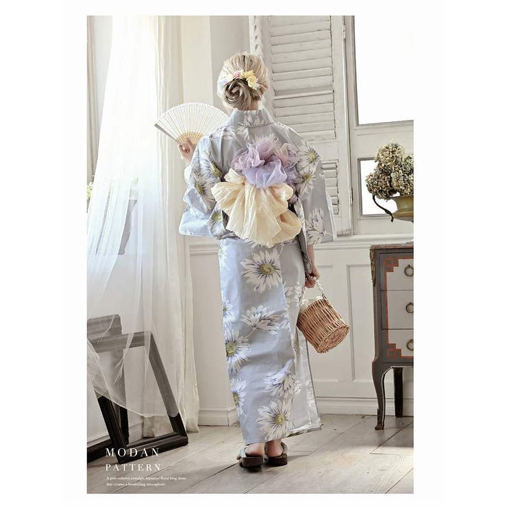 浴衣 グレー かわいい | Ryuyu | 詳細画像5 