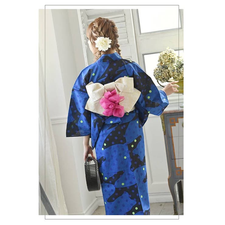 浴衣 青 おしゃれ | Ryuyu | 詳細画像5 