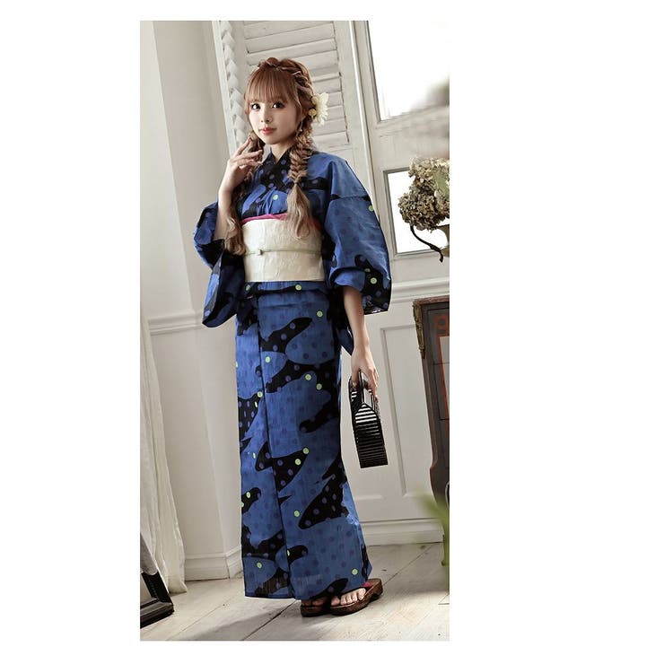 浴衣 青 おしゃれ | Ryuyu | 詳細画像10 