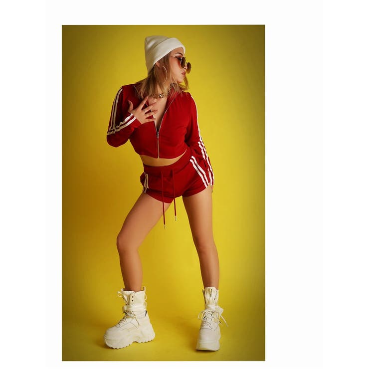 ボムシェル Bomshell 泊っ sports wear セットアップ S XS