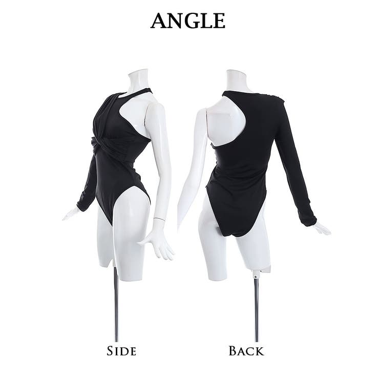 レオタード アシンメトリー ブラック | bombshell | 詳細画像10 