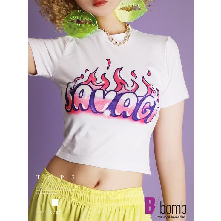 半袖Tシャツ 半袖 Tシャツ | bombshell | 詳細画像1 