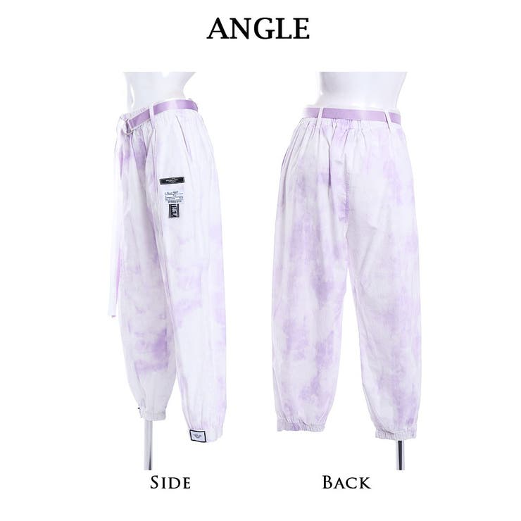 パンツ サルエルパンツ タイダイ柄 | bombshell | 詳細画像11 