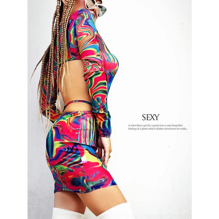 ワンピース レインボー セクシー | bombshell | 詳細画像4 