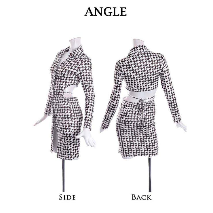 ワンピース 千鳥柄 チェック柄 | bombshell | 詳細画像9 