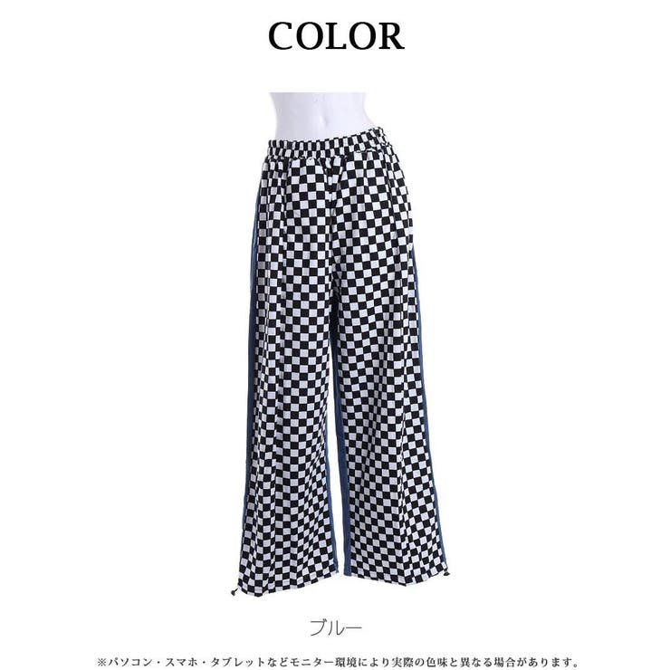 パンツ サルエルパンツ チェッカー柄 | bombshell | 詳細画像7 