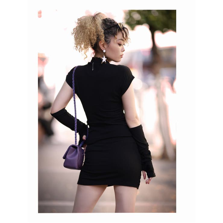 ワンピース ワンピース リブニット | bombshell | 詳細画像3 