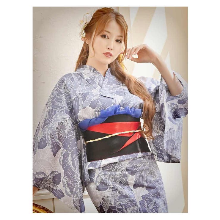浴衣 浴衣 ネイビー[品番：RV000011123]｜Ryuyu（リューユ）の