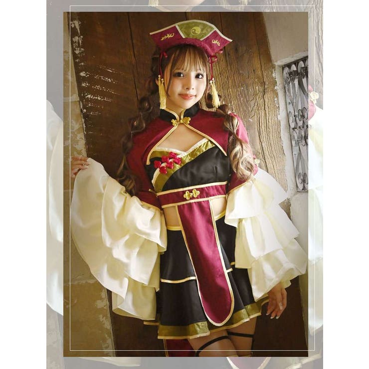 レッド | コスプレ チャイナ キョンシー | Ryuyu