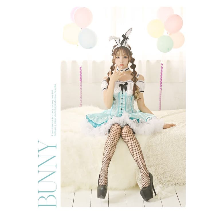ハロウィン コスプレ バニーガール[品番：RV000008124]｜Ryuyu（リューユ）のレディースファッション通販｜SHOPLIST ...