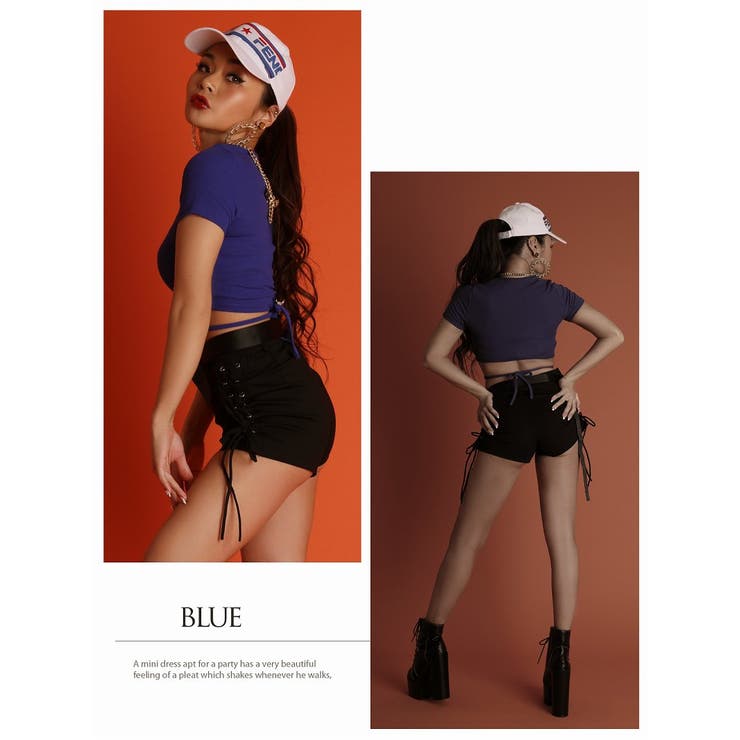 半袖カットソー ショート 韓国 | bombshell | 詳細画像7 