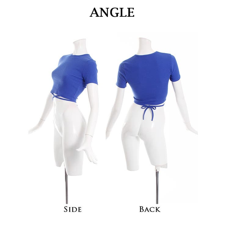 半袖カットソー ショート 韓国 | bombshell | 詳細画像18 