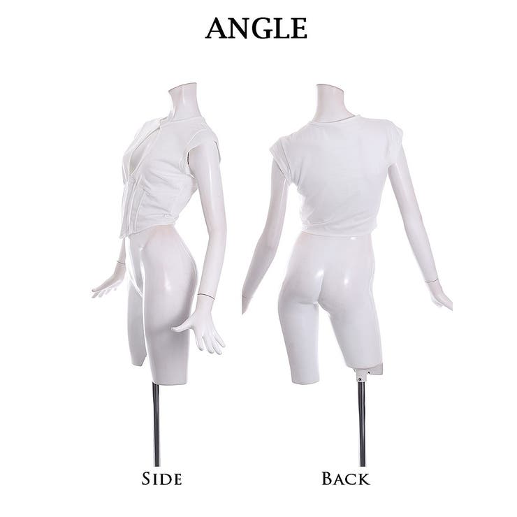 半袖カットソー ノースリーブ セクシー | bombshell | 詳細画像11 