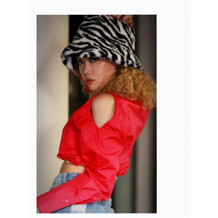 シャツ へそ出し 長袖 | bombshell | 詳細画像8 