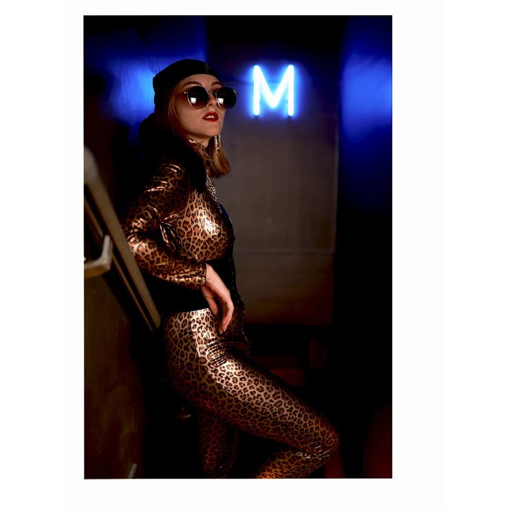 オールインワンサロペット レオパード 全身スーツ | bombshell | 詳細画像3 