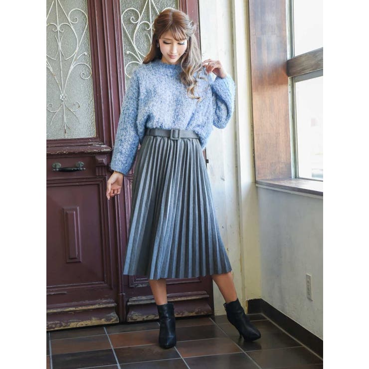 ブルー | ニット セーター ニット | Ryuyu