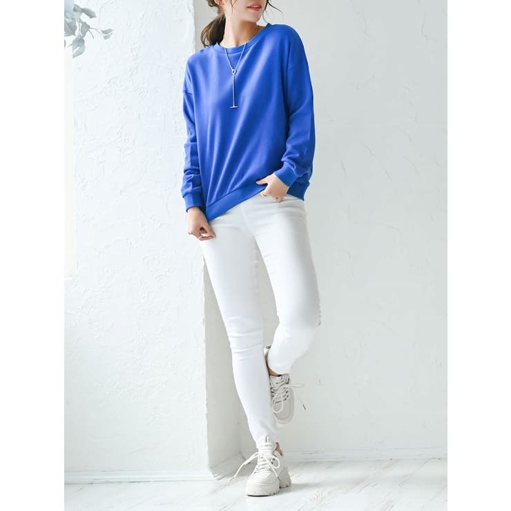 ブルー | パーカー トレーナー 長袖 | Ryuyu