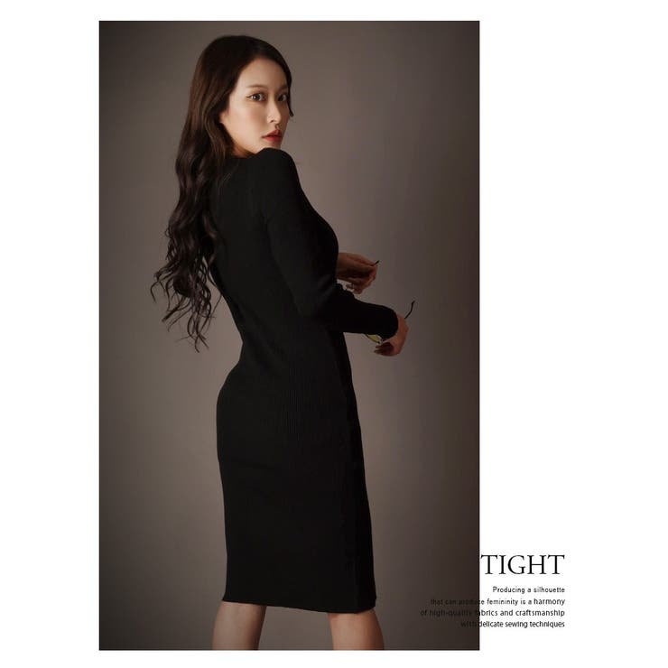 ワンピース スリット イエロー | bombshell | 詳細画像6 