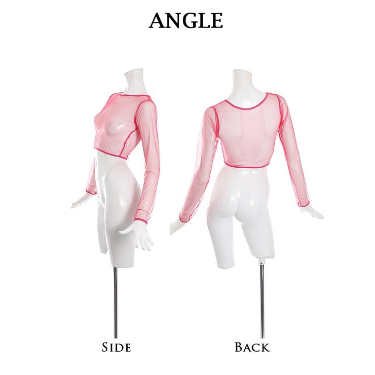 トップス メッシュ シースルー | bombshell | 詳細画像11 