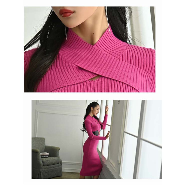 ワンピース キャバドレス リブ | Ryuyu | 詳細画像8 