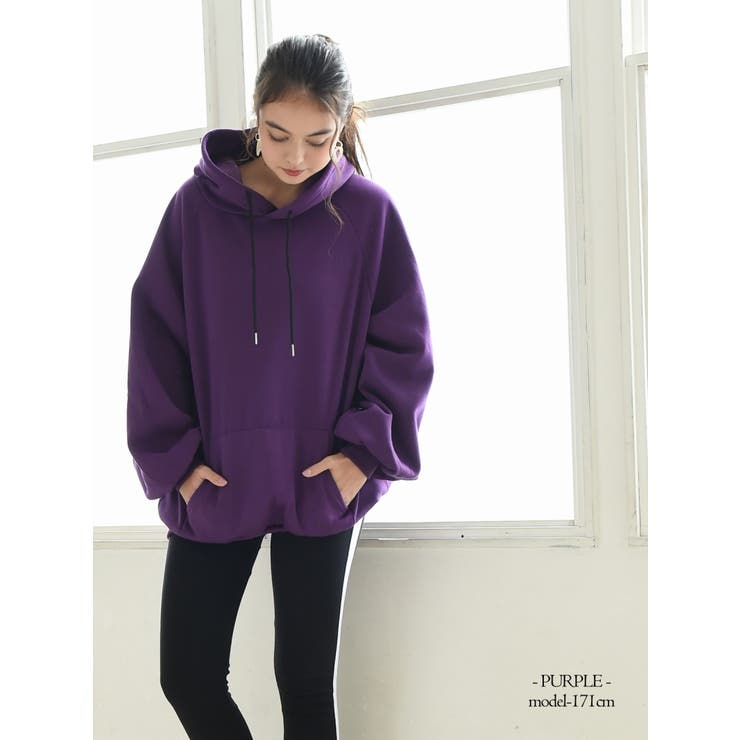 パープル | パーカー トレーナー パーカー | Ryuyu