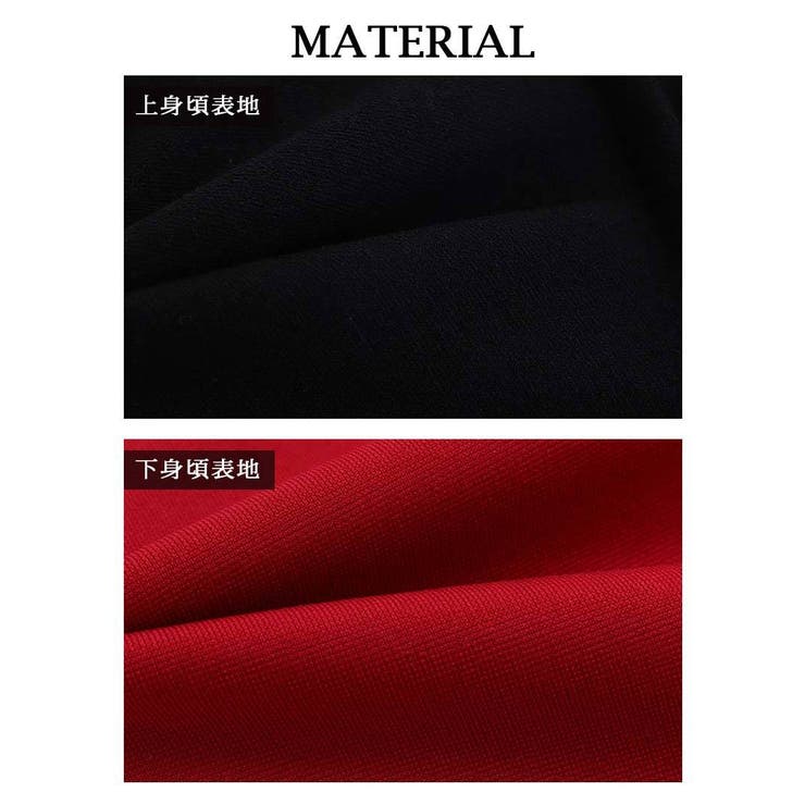 キャバドレス ミニ バイカラー | Ryuyu | 詳細画像15 