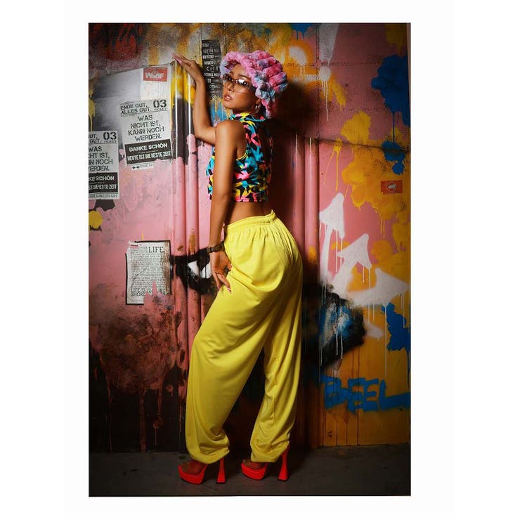 キャミソール タンクトップ 派手柄 | bombshell | 詳細画像2 