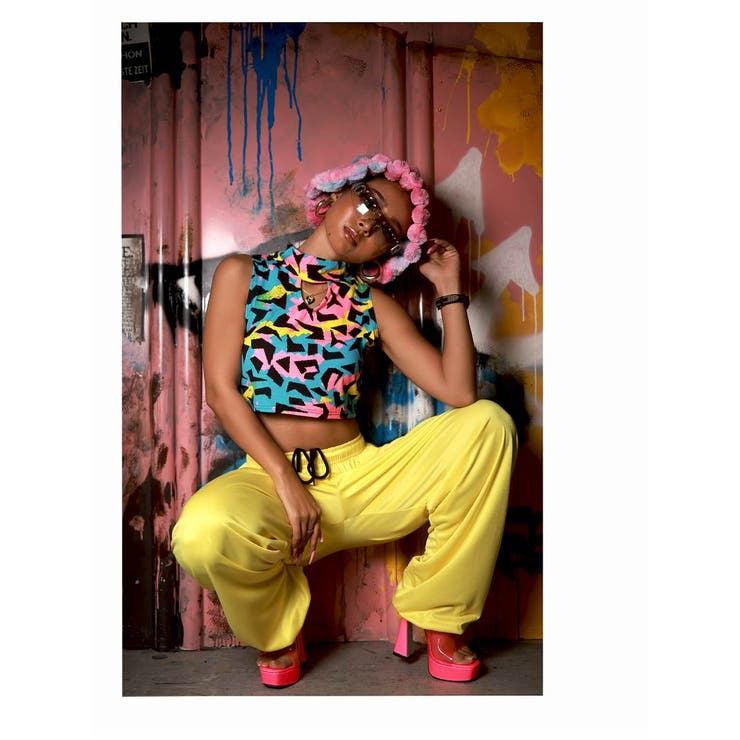 キャミソール タンクトップ 派手柄 | bombshell | 詳細画像6 