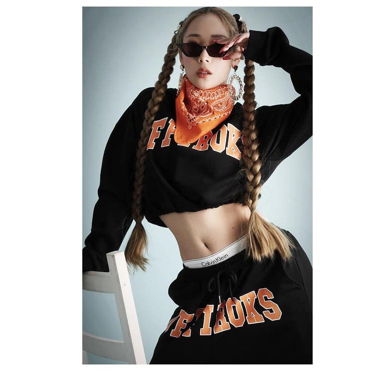 ブラック | セットアップ 裏毛 ビッグサイズ | bombshell