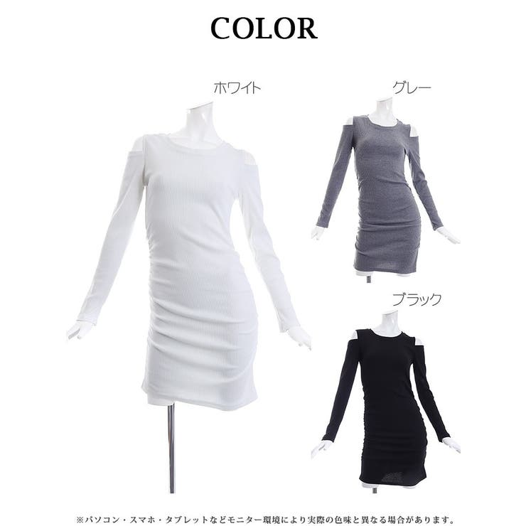 ワンピース ニットワンピ リブニット | bombshell | 詳細画像15 