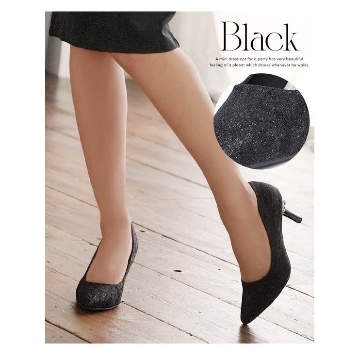 パンプス ヒール レース | Ryuyu | 詳細画像5 