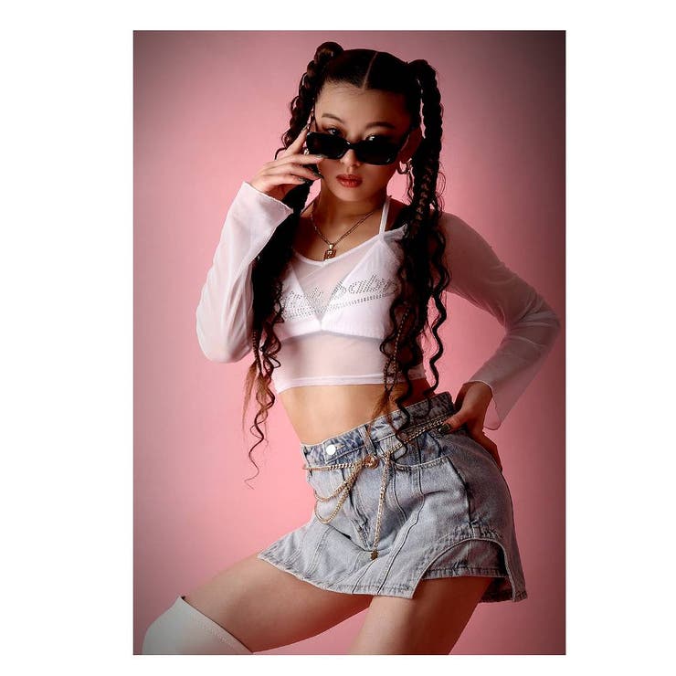 長袖カットソー メッシュトップス ブラ | bombshell | 詳細画像5 