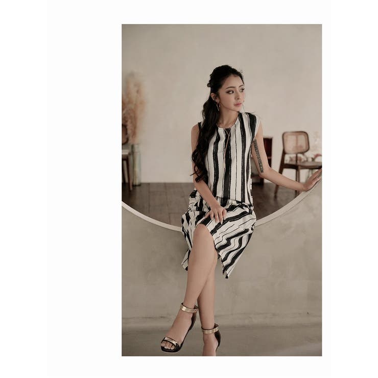 パンツセットアップ ストライプ セットアップ | Ryuyu | 詳細画像5 