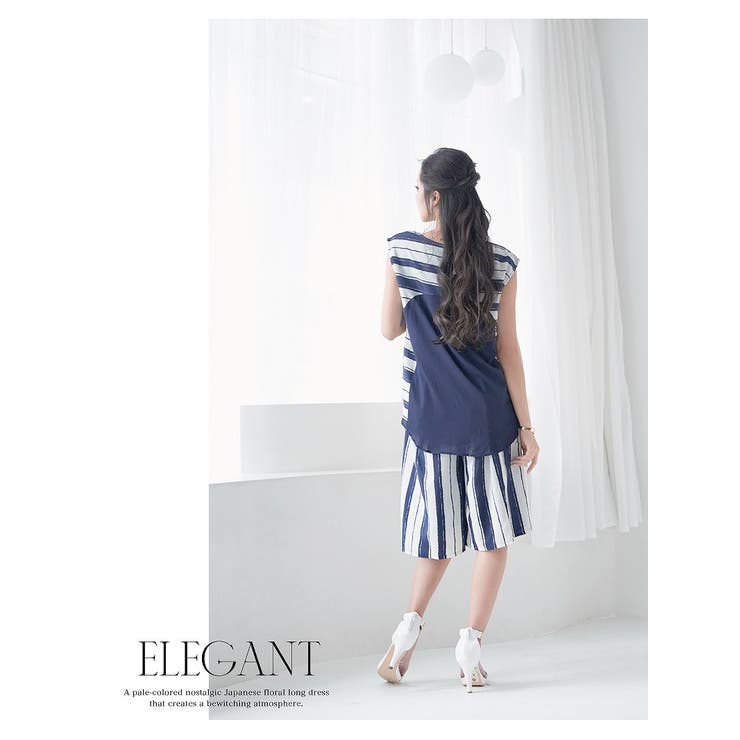 パンツセットアップ ストライプ セットアップ | Ryuyu | 詳細画像7 