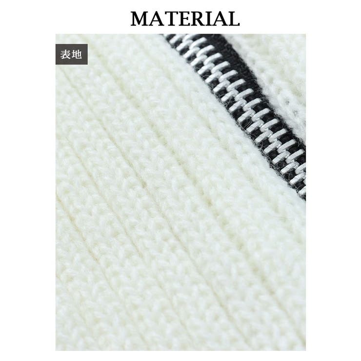 グッズ ジッパー ニット | bombshell | 詳細画像11 