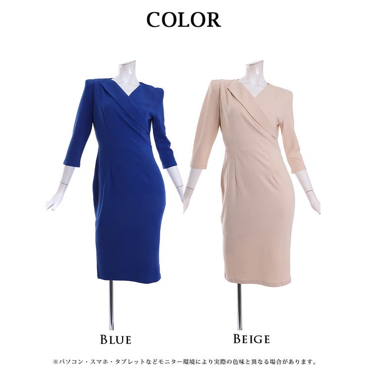 ワンピース キャバドレス ストレッチ | Ryuyu | 詳細画像10 