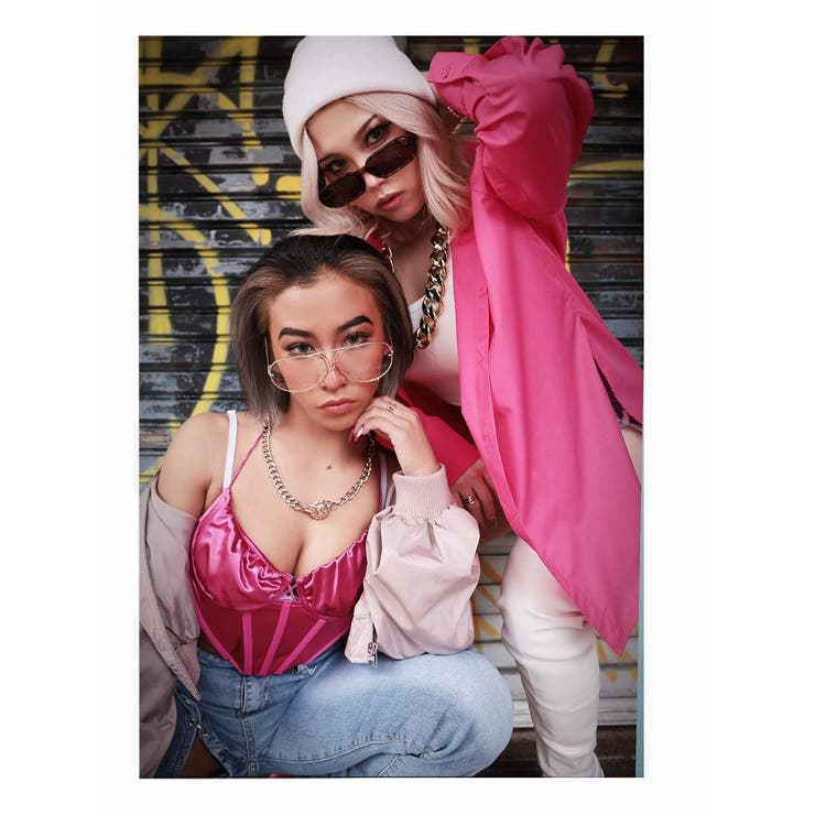 シャツ サイドスリット 長袖 | bombshell | 詳細画像3 