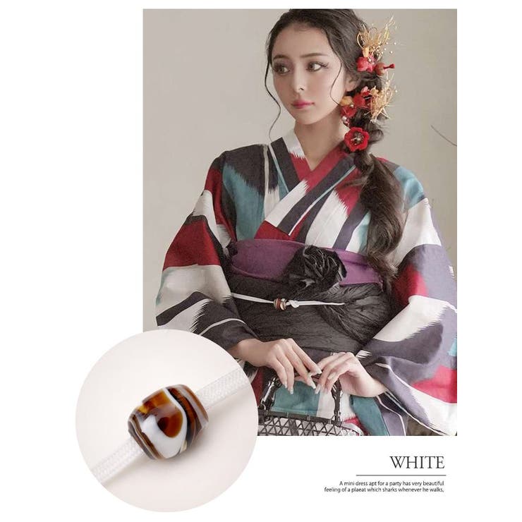 浴衣 とんぼ玉 飾り紐 | Ryuyu | 詳細画像3 